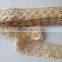 Beige:Cotton Crochet Lace trimming for Dress