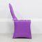 Ruffled spandex chair cover for banquet chair