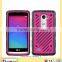 Armor robot shell anti fall Tpu+PC diagonal stripe protective cover for LG Tribute 2