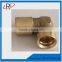 hot sale non-standard brass bolts&screws&fasteners top quality customized made in china