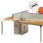 New design office workstation Aluminum matter table-top cover