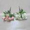 cheap white plastic calla lily flower spray