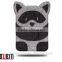 Black Color 9.7 inch Wool Felt Tablet Case Cute Cartoon Raccoon Bag Tablet Sleeve Tablet Pouch