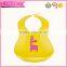 Manufacturing food grade silicone waterproof washable baby bib set