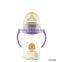 BPA Free Feeding Supplier Baby Bottle with Handle for 3-12 monthbaby