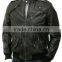 men fashion leather jacket & bomber style black color