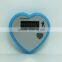heart shape single function pedometer