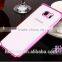 Ultra thin metal bumper with TPU back case for samsung note 7 & 6, hot tpu cover cases for note edge plus for samsung s6