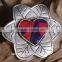 JIXIU new arrival necklace pendant heart shape miao silver pendant vintage