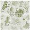 2015 Newest flower pattern printed tablecloth with straight/wave edge
