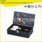 silver wine box gift set with 4 tools