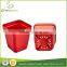 Best selling square plastic small flower pots wholesale