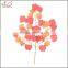 Hot Selling and good price Artificial Red Leaves For Autumn ginkgo leaf