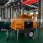 8kw Light Tower Trailer Type Diesel Generator with 5 Floodlight