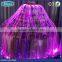 Decorative colour changing fibre optic lamp for wedding table decoration