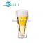popular 2016 hot sell borosil double wall cups drinking for 300ml