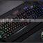 Latest Neon Light Transparent Plastic Gaming Computer Keyboard
