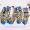 2015 Newest fashion printed picture cotton man sock football sock