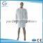 2016 new product disposable nonwoven doctor medical white lab coat