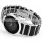 Delicate Fashion Stainless Steel Back Analog Black Men's Ladies Sport Bracelet Quartz Watch