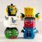 Custom Mini Building Blocks Figure Plastic Toy/Kids Plastic Cartoon Assemble Toys/Customized Blocks Plastic Toys Manufacturer