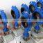 Wafer type epdm seat electric actuator butterfly valve