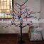 indoor/outdoor decoration tree light fiber optic tree light felt decoration christmas tree