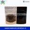Tea bag with zipper stand up plastic packaging aluminum foil quad seal side gusset pouch