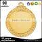 high quality whole custom polished die casting embossed iron brass zinc alloy gold plated blank medal with ribbon