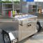 JX-HS120D popular mini hot dog trailer stainless steel