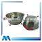 Good quality stainless steel colander with handle