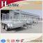 manufacturer double axles box trailers with mesh cage
