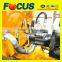 Expert Supplier Dual Open Circut 88m3/h Diesel Trailer Cement Concrete Pump