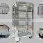 Factory Wire Transport Milk Table Trolley, Moving Roller Cage Cart SHMT-A1