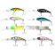 40pcs/lot Fishing Lures 40 Colors Minnow Lure Crank Lures Mix Fishing Bait 40pcs Fishing Lure Simulated Bait Minnow with Hook