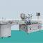 full-auto small bottle filling,capping and labeling machine
