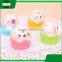 portable plastic colorful funny child cartoon bear double pencil sharpener