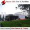 25m Glass Solid Walling Curved Grand Pavilion Marquee Tent For Sale