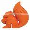 silicone Squirrel Shaped Tea Infuser Loose Leaf Strainer Bag Mug Filter