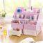 Hot Sale Desktop DIY Plastic Cosmetic Storage Box Makeup Organizer
