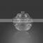 Wholesale glass square flat perfume bottle whisky bottle