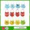 Food grade custom design Christmas plain washable waterproof silicone baby bib