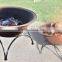 2015 hot sale antique wood burning cast iron kettle