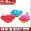 Wholesale custom mold plastic fruit mixing bowl custom cute shape salad bowl