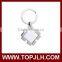 Promotion gifts chromium metal keychain keyring for sublimation