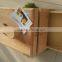 Solid wood folding box saving box