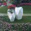 FRP garden flowerpots