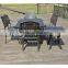 Outdoor aluminum charcoal BBQ grill similar to korean bbq grill table