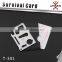 Steel Color Swiss Multifunction Army Knife Card For Camping Outdoor Survival
