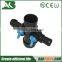 4-way cross shaped 1" and 2" hose connector quick fitting
